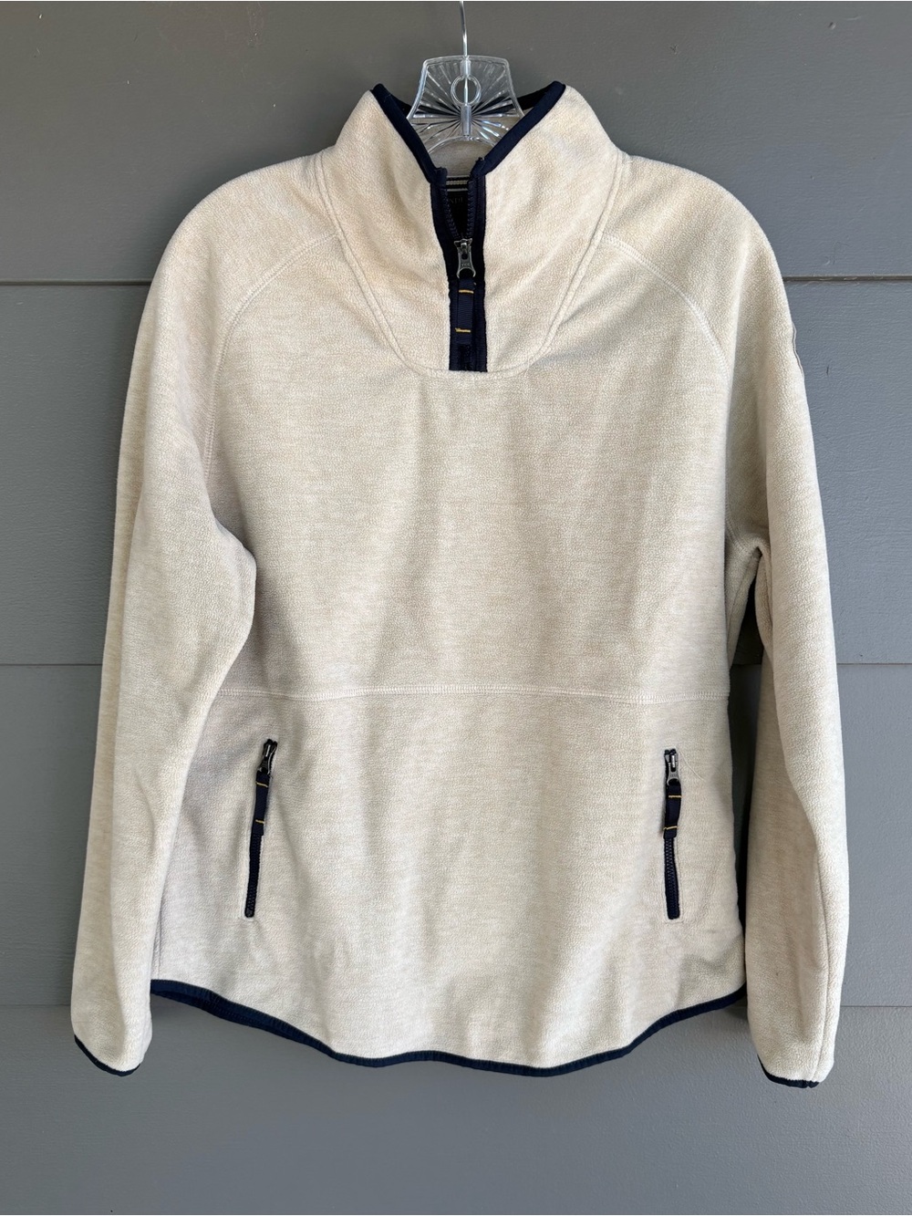 Pendleton Women’s Tan Fleece Quarter Zip Pullover